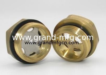 calidad  Brass oil level sight glass BSP thread oil gauge for pumps air compressor gear unit brass oil levels liquid sight glass plugs for speed reducers Fabricación