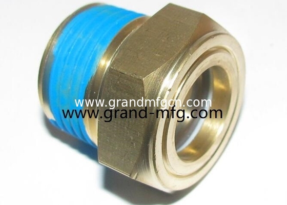 G1/2 pulgadas GM-HDG12 BSP hilo camiones de trabajo pesado refrigeración radiador de nivel de líquido vista de vidrio toros de ojo anteojos Grand-mfg