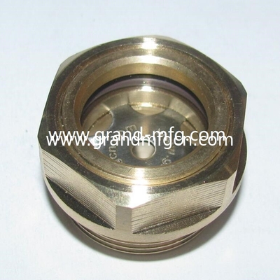 NPT1/2 GM-HDN12 Vidrio de seguridad de latón para el nivel del refrigerante