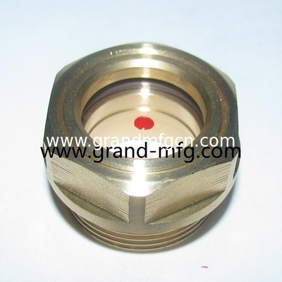 NPT1/2 GM-HDN12 Vidrio de seguridad de latón para el nivel del refrigerante