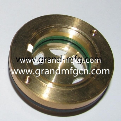 G3/4&quot; NPT3/4&quot; cúpula de latón visor de aceite vidrio fluido fluido visor de vidrio vidrio visor de aceite visor de vidrio indicadores de nivel de aceite en stock