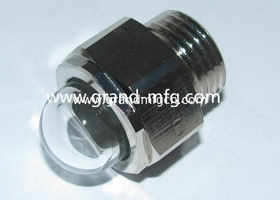 NPT1/2 GM-HDN12 Vidrio de seguridad de latón para el nivel del refrigerante