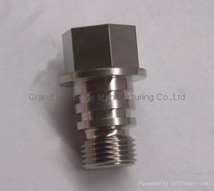 Partes giradas de acero CNC