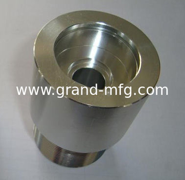 Hombre BSP hilo de aluminio mecanizado por CNC, servicio OEM y ODM