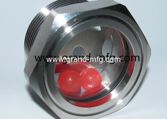 G1/2" G3/4" compresor de refrigeración reductores de velocidad visor vidrio cúpula de burbujas de aceite visor vidrio gauge tapones bsp hilo