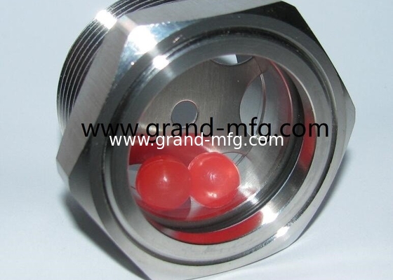 NPT hilo de 1 pulgada 2 pulgadas 3 pulgadas 4 pulgadas de acero inoxidable 304 vidrio de visión de aceite sin reflector SS304 NIVEL de aceite PORTO de visión