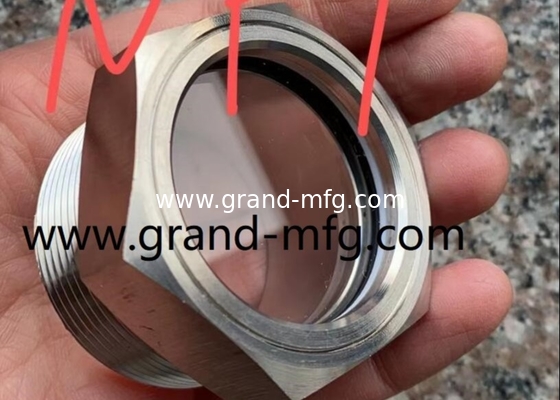 G1/2" G3/4" compresor de refrigeración reductores de velocidad visor vidrio cúpula de burbujas de aceite visor vidrio gauge tapones bsp hilo
