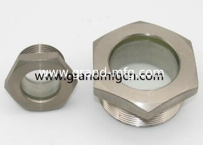 G 2 pulgadas de acero al carbono fundido de vidrio de nivel de aceite de visión de hilo BSP masculino fabricante profesional y vendedor
