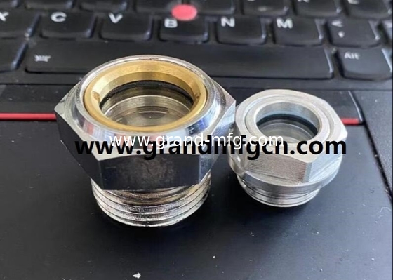 Hombre NPT 1INCH bomba de vacío acero ojo de toro vidrio de aceite de vidrio de compressor de aire vidrio de vidrio de aceite de vidrio de vidrio de vidrio 3D
