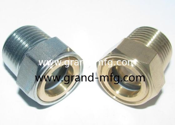 NPT hilo 1/2" 3/8" 3/4" 2"nivel de aceite de acero lsight vidrio líquido medidor de nivel compresor fabricante de gafas China