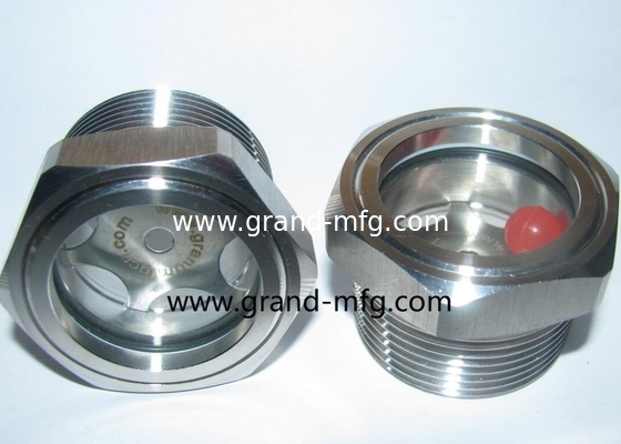 G1/2" G3/4" compresor de refrigeración reductores de velocidad visor vidrio cúpula de burbujas de aceite visor vidrio gauge tapones bsp hilo