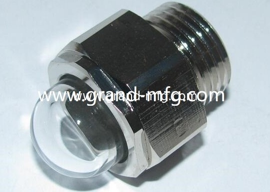 NPT 1-1/4 INCH de acero inoxidable SUS304 vidrio de visualización de nivel de aceite GAUGE de nivel de aceite Servicio OEM sin acabado