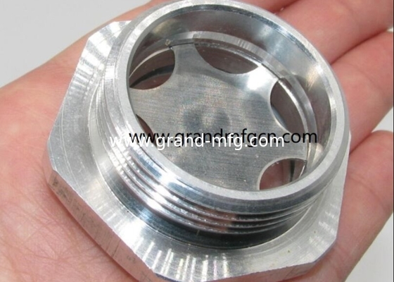 alta presión G1 1/4&quot; 6061 reductor de aceite de aluminio visor de vidrio indicador de nivel de aceite del indicador de nivel de fluido medidor de OEM y ODM servicio