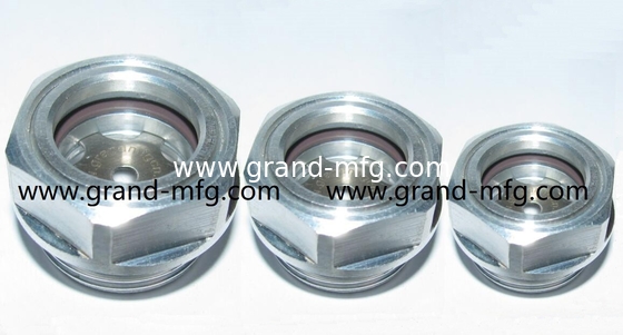 G3/8 pulgadas G1/4 pulgadas G1/2 pulgadas G1 pulgadas Tanque de combustible de gas de petróleo sitio enchufe hilo masculino niveles de aceite de aluminio vidrio de visión de aceite en stock GM-AG12 GM-AG34 GM-AG10 GM-BG34 GM-BG12