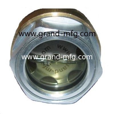 G3/8 pulgadas G1/4 pulgadas G1/2 pulgadas G1 pulgadas Tanque de combustible de gas de petróleo sitio enchufe hilo masculino niveles de aceite de aluminio vidrio de visión de aceite en stock GM-AG12 GM-AG34 GM-AG10 GM-BG34 GM-BG12