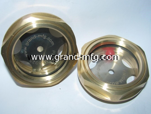 Hombres NPT hilos de tubería 3/4 pulgadas bomba de vacío cúpula de nivel de aceite vista vidrio reducción de vidrio vidrio vidrio de aceite vista vidrio compressor de aire vista