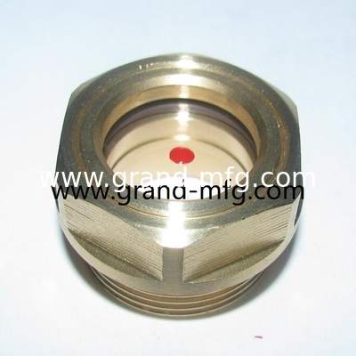 Hombres NPT hilos de tubería 3/4 pulgadas bomba de vacío cúpula de nivel de aceite vista vidrio reducción de vidrio vidrio vidrio de aceite vista vidrio compressor de aire vista