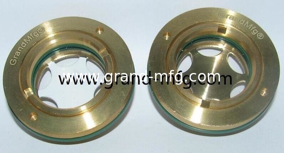 NPT macho hilos de tubería de 1 &quot; 3/4 ′′ bomba de vacío visor de vidrio indicador de nivel de aceite reducidor de vidrio de vidrio visor de compressor de aire