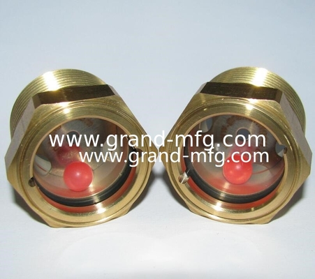 hilo de tubería BSP masculino G1/2&quot; 3/8&quot; bomba de vacío visor de vidrio indicador de nivel de aceite reductor de vidrio de vidrio compressor de aire