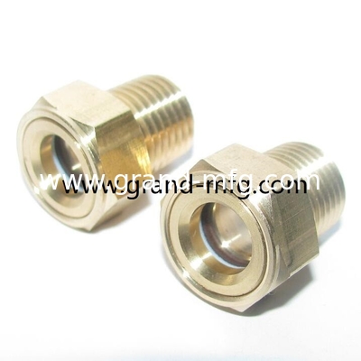 BSP 3/8&quot; medidor del nivel de aceite de latón para el control del nivel de aceite del tanque de la bomba