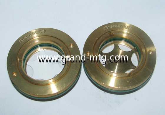 hilo de tubería BSP masculino G1/2&quot; 3/8&quot; bomba de vacío visor de vidrio indicador de nivel de aceite reductor de vidrio de vidrio compressor de aire