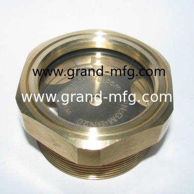 MNPT Thread 1/4&quot; 1/2&quot; 3/4&quot; 1&quot; 2&quot; Reducción planetaria Caja de engranajes Vidor de aceite Vidrio con vidrio templado 2Mpa presión OEM ODM