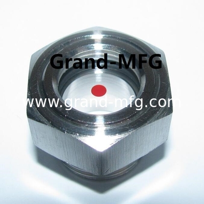 Alta presión 1500PSI FLOW VISION VENDA con bola roja 1 1/2 &quot;NPT vista de aceite vidrio medidores de flujo de vidrio con bola roja