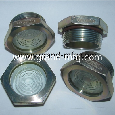 NPT 3/4&quot; BITZER refrigeración de acero fundido vidrio con bola roja fundido vidrio ventana vidrio fabricante de China