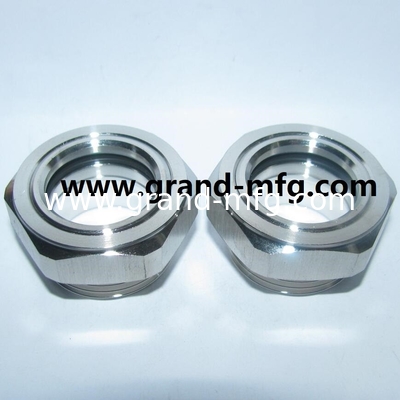 1 pulgada 2 pulgadas NPT hilo 3/4 pulgadas de acero inoxidable gafas de visión de aceite SS304 medidores de nivel de aceite servicio OEM y ODM GM-SSN10