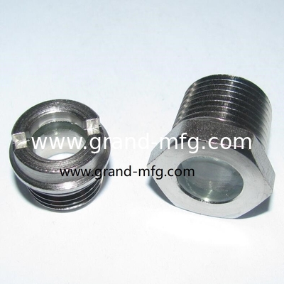 NPT1 1/4&quot; equipo de refrigeración de acero fundido vidrio vidrio fundido vidrio ventana vidrio de aceite fabricante de vidrio China