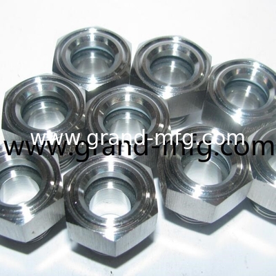 MNPT2 pulgadas BSP 2 pulgadas horno de acero inoxidable agujero mirador de vidrio de cuarzo reducción de engranajes de vidrio de visión líquida reducidores de vidrio de vidrio de vidrio de aceite