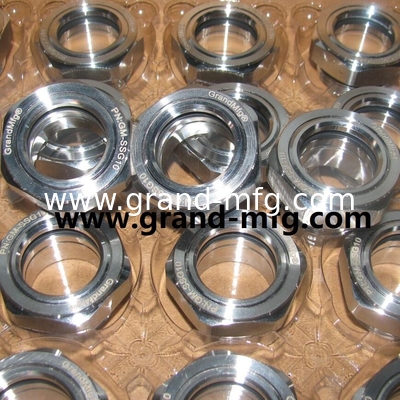 BSP hilo G3/8&quot; SS304 vista vidrio vidrio de aceite para el laboratorio de café instantáneo químico lavado de huevos leche en polvo aspirador