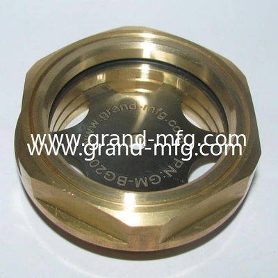 Hombres NPT hilos de tubería 1 1/2 " bomba de vacío de nivel de aceite vista indicador de vidrio reducidor de aceite vista vidrio compressor de aire vista