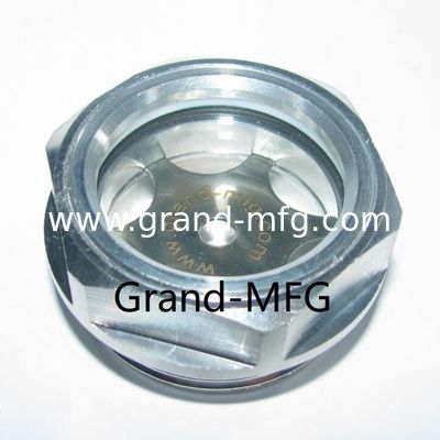 BSP G hilo 1/2 3/4 11/4 11/2 pulgadas de aluminio de vidrio de nivel de aceite vidrio proveedor de aceite vidrio medidor de los niveles de aceite ojo de toro