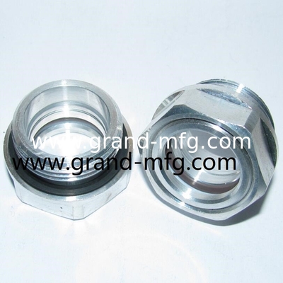 Hombre BSP G hilo 1/2 1/4 soplador de aluminio óleo de nivel de visión anteojos con vidrio de 3 mm fabricante profesional en China