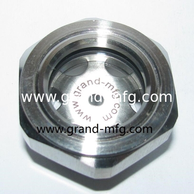 Hombre BSP G hilo 1 1/4 pulgadas 1 3/4 &quot; de calidad de acero inoxidable toros anteojos de visión para bombas industriales