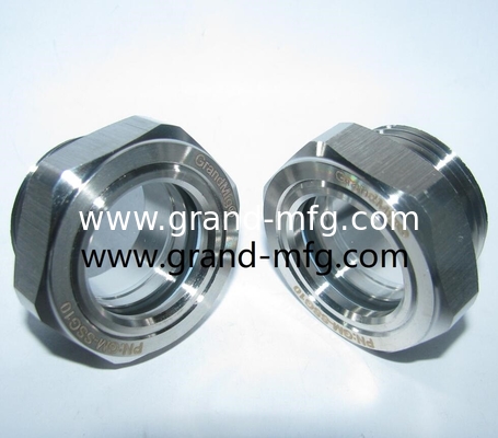 Hombre BSP G hilo 1 1/4 pulgadas 1 3/4 &quot; de calidad de acero inoxidable toros anteojos de visión para bombas industriales