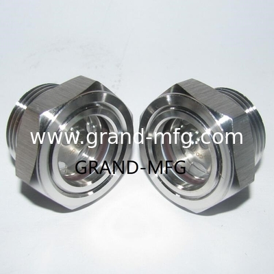 Hombre BSP G hilo 1 1/4 pulgadas 1 3/4 &quot; de calidad de acero inoxidable toros anteojos de visión para bombas industriales