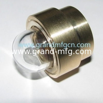 NPT 1/2 INCH visor de vidrio hexadecimal transparente con visor de nivel de aceite visor de vidrio indicadores de medidor de nivel de aceite con bloqueo de hilo