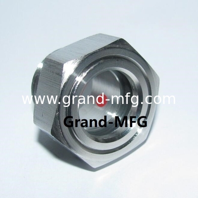1&quot; NPT Vidrio de visualización de nivel líquido para el sistema BHO SS304 80 bar de acero inoxidable Vidrio de visualización de nivel líquido para diversas aplicaciones NPT NPTF UNC UNF Metric y BSP Opciones de hilos G