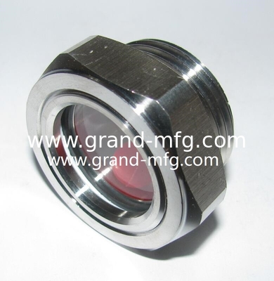 1&quot; NPT Vidrio de visualización de nivel líquido para el sistema BHO SS304 80 bar de acero inoxidable Vidrio de visualización de nivel líquido para diversas aplicaciones NPT NPTF UNC UNF Metric y BSP Opciones de hilos G