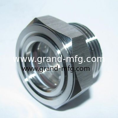 BSP hilo G hilo Metric hilo de aluminio visores de nivel de aceite,indicadores en todos los tamaños proveedor y fabricante