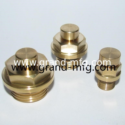 NPT hilo masculino 1/8 1/2 1 pulgada de latón natural respirador tapones de ventilación de aire liberado tapones GM-BVN12 GM-BVN18 GM-BVN38