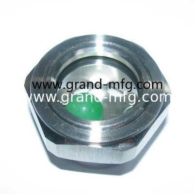 M33x2 M33x2 gafas de visualización de aceite de acero inoxidable SS304 medidores de nivel de aceite servicio OEM y ODM suministrado