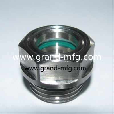 1&quot; NPT Vidrio de visualización de nivel líquido para el sistema BHO SS304 80 bar de acero inoxidable Vidrio de visualización de nivel líquido para diversas aplicaciones NPT NPTF UNC UNF Metric y BSP Opciones de hilos G