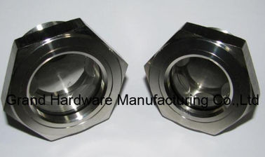 NPT2&quot; de precisión SUS304 vidrio de visualización de aceite, NPT1/2&quot;ss316 indicadores de visualización con viton O-ring,proveedor profesional en China