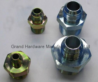 piezas mecanizadas de acero OEM,ODM con hilo femenino y masculino (cinturadas o niqueladas)
