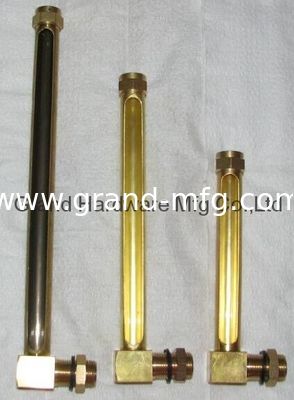 NPT, BSP, G hilo, hilo métrico 1/2 pulgadas, 3/4 pulgadas, 1 pulgadas, indicadores de visión con tubo de vidrio de visión