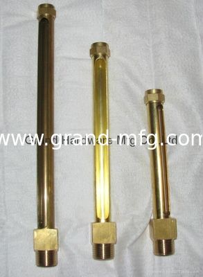 NPT, BSP, G hilo, hilo métrico 1/2 pulgadas, 3/4 pulgadas, 1 pulgadas, indicadores de visión con tubo de vidrio de visión