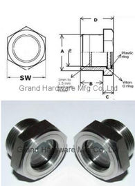 NPT,G thread,Metric thread 1&quot; SS indicador del nivel de aceite,comprobar el nivel de aceite
